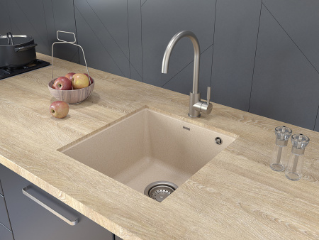 Смеситель для кухни Paulmark HOLSTEIN Ho212063-NI, никель