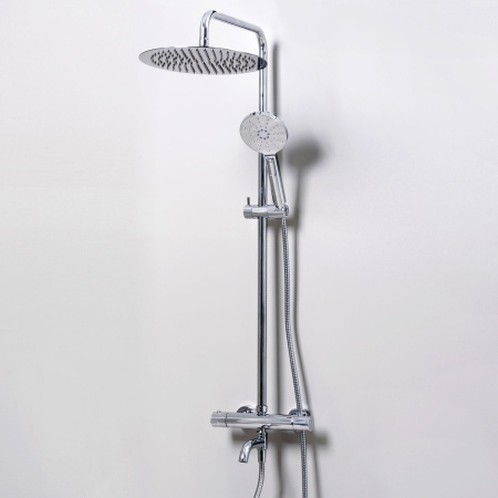 Душевой комплект с термостатическим смесителем WasserKRAFT  SK18801CH