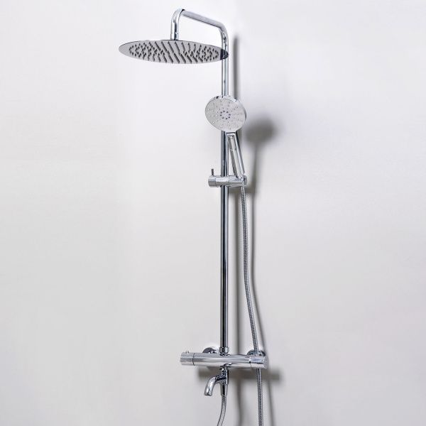 Душевой комплект с термостатическим смесителем WasserKRAFT  SK18801CH