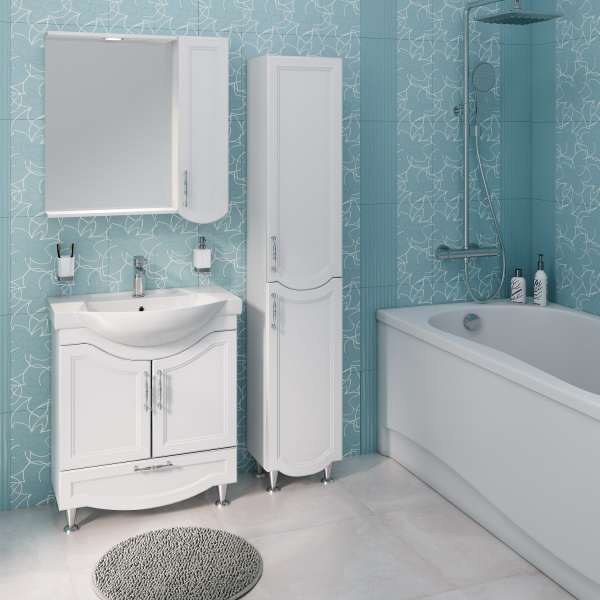 Тумба под раковину Runo  (под умывальник Элеганс 75) Неаполь 75 (00-00001034)