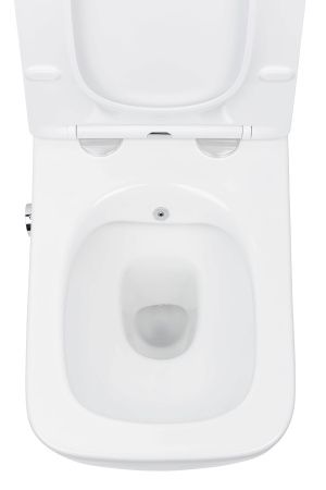 Унитаз подвесной Roxen Cube Bidet 530135-01X Rimless Soft Close с функцией биде