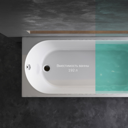 W94A-170-070W-A1 X-Joy Ванна акриловая AM.PM 170х70