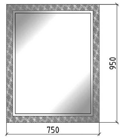 Зеркало Boheme Armadi Art Wind 75 531 Золото