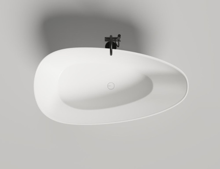 Ванна отдельностоящая Salini PAOLA 160x80 покраска по RAL полностью, S-Stone, матовый 1015203MF