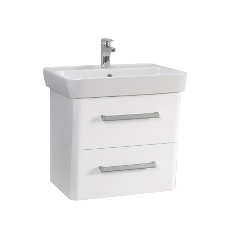 Тумба под умывальник Belux подвесная Портленд 60-02 Белый глянцевый