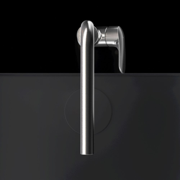 F8005011 Like, Смеситель для кухни AM.PM L-образный излив, сатин