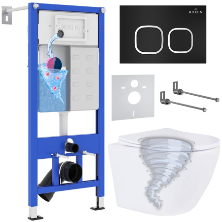 Комплект 6 в 1 Roxen StounFix Dual Fresh 968377  (состоит из: 710200, Santi 410280B, 530205-01)