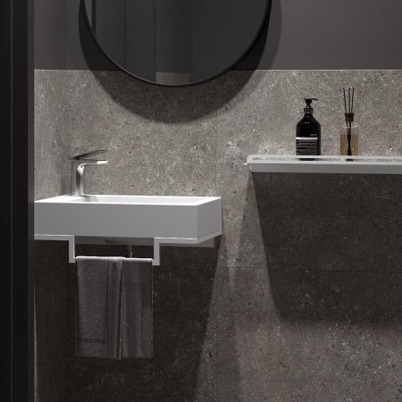 Набор для туалетной комнаты Belux Темпо-3 Белый [HR1240]