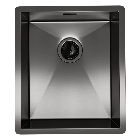 Кухонная мойка Reflexion Como RX2038BL оружейная сталь