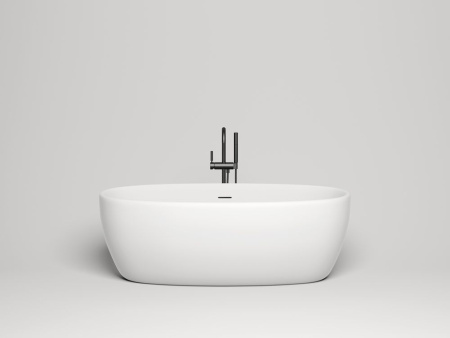 Ванна отдельностоящая Salini LUCE 170x85 покраска по RAL полностью, S-Stone, матовый 100121MF