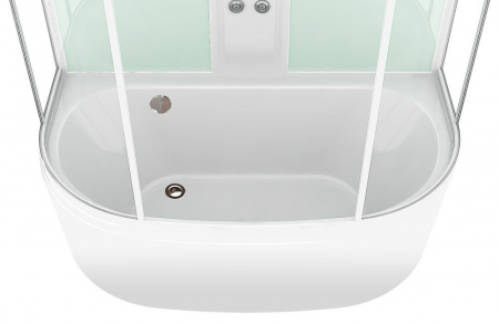 Душевая кабина Domani-Spa Neat high DS01N158HWM10 150x80, с электрикой