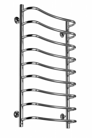 Полотенцесушитель Ростела Чайка нижнее подключение 1/2' 9 перекладин 100 см