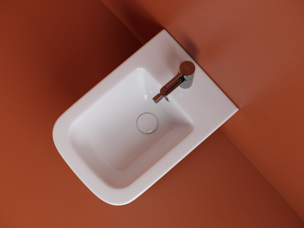 Подвесное биде Ceramicanova Union, белый, CN4010