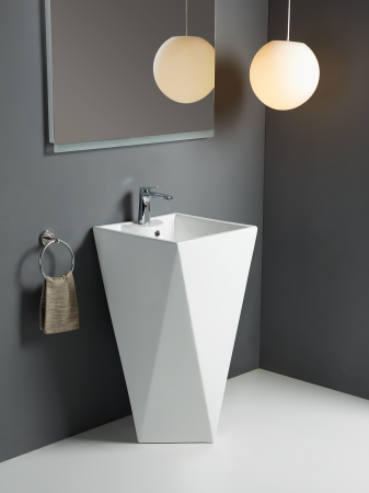 Раковина напольная WeltWasser WW LEERBACH 460 GL-WT