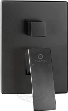 Душевая система скрытого монтажа FILARETE Waterfall FL1012 (Графит)