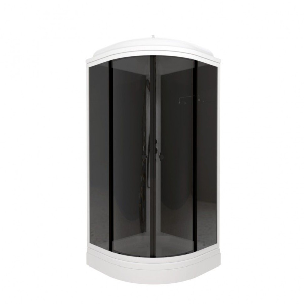 Душевая кабина Тритон Щ0000067302  Грэй-Блэк 90*90 А (ПД31)