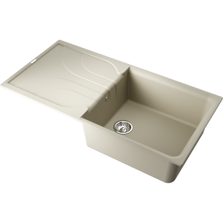 Кухонная мойка Omoikiri Yasugata 100-BE Tetogranit/ваниль 4993845