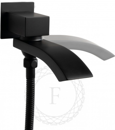 Душевая система скрытого монтажа FILARETE Waterfall FL1010 (Черный матовый)