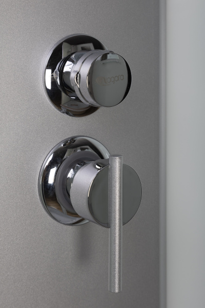 Душевая кабина Niagara Eco E90/13/MT/BK (90х90х200) низкий поддон(13см),стекло матовое,3 места