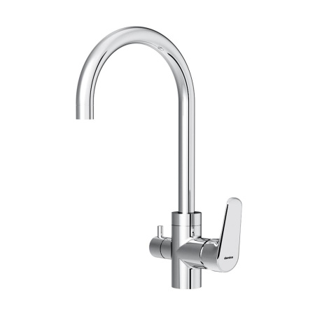 400730000 Merkur, Смеситель для кухни Damixa с каналом для питьевой воды, хром