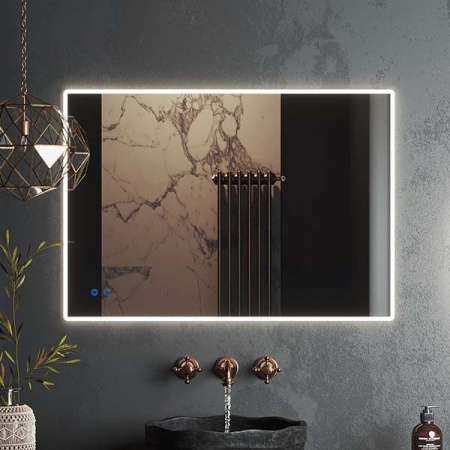 Зеркало Roxen Gotem Long 510165-100AF 100x70 с LED подсветкой и подогревом