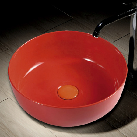 Раковина MELANA MLN-T4003-B3 (красная)