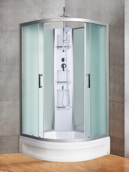 Душевая кабина River AMUR Б/К 90/24 MT 900х900х2170мм