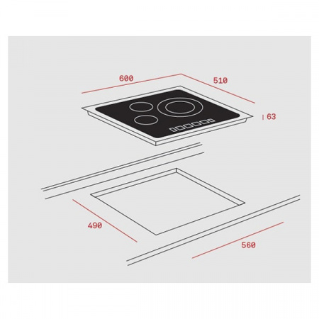 Варочная панель TEKA TZ 6315