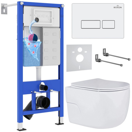 Комплект 6 в 1 Roxen StounFix Dual Fresh 576390 (состоит из: 710200, Caspia 410280W, 530155-01)