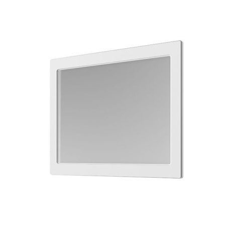 Зеркало Аква Родос Беатриче 100 белое патина/хром AP0001661