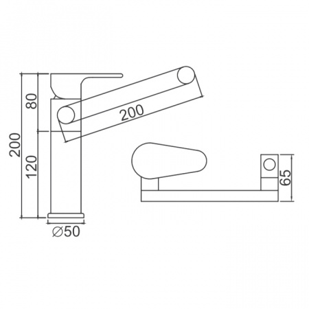 Смеситель для мойки Ledeme H55 L1055-17