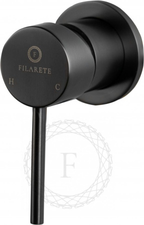 Cмеситель для раковины FILARETE Roun FL4020 (Графит)