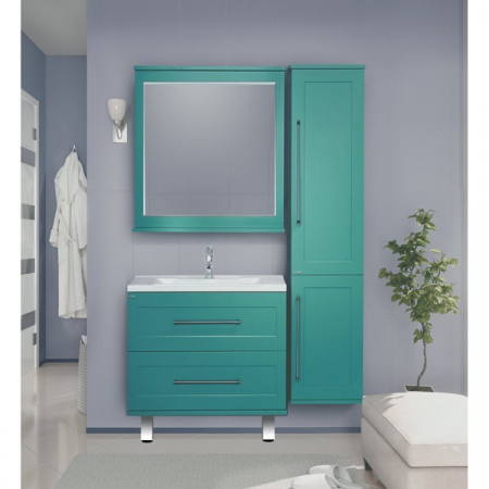 Шкаф-пенал Misty Марта 35 R бирюза