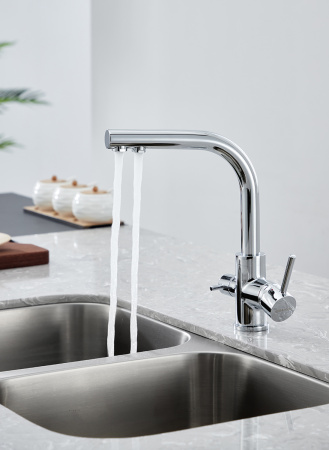 Смеситель для кухни Paulmark ESSEN Es213011-CR, хром