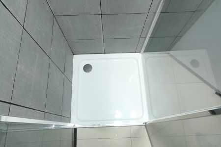 Душевой уголок Roxen Lima 55070-90 (90х90) стекла прозрачные/профиль хром