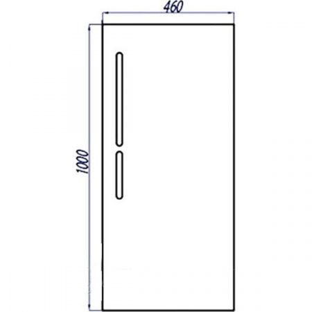 Зеркало Акватон Эклипс 1A129002EK010