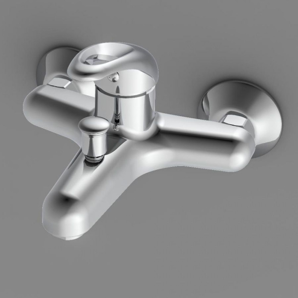 D8010000 Comfort Смеситель для ванны AM.PM, материал полимер, цвет хром