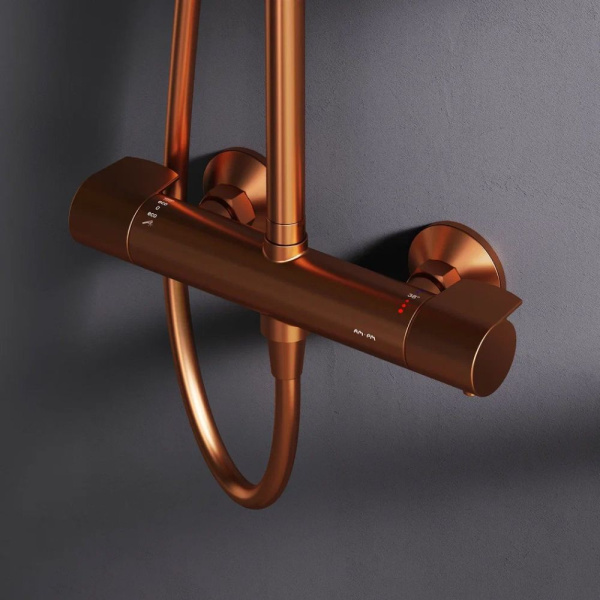 Душевая система AM.PM F0785A444 X-Joy с термостатом