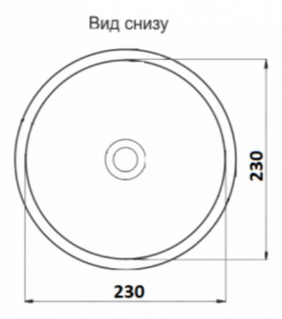 Раковина накладная CeramaLux 9003A