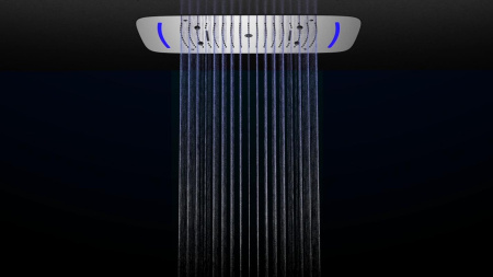 Встраиваемая душевая система с термостатом TIMO Saona SX-2319/18SM, черное золото