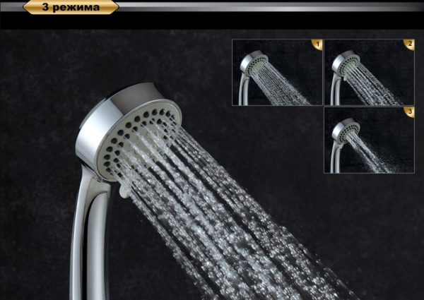 Смеситель для ванны D&K Rhein DA1473301, хром