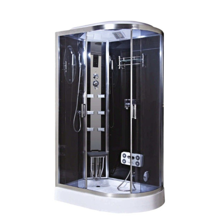 Душевая кабина Niagara Ultra NG-903-01L (120х80х220) низкий поддон(16см),стекло тонированное,5 мест