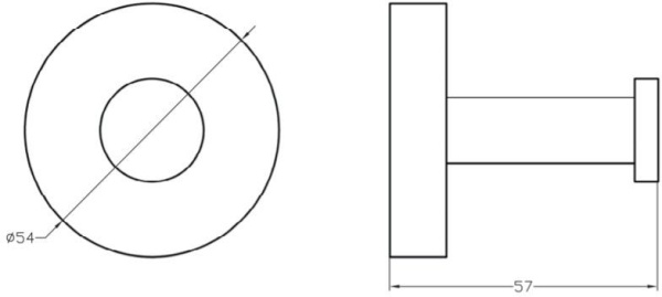 Крючок Bemeta магнитный 104106182