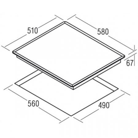 Варочная панель Cata TCD 604