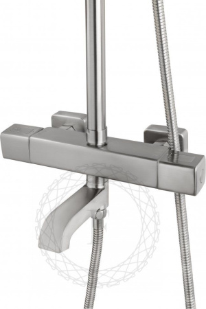 Душевая система FILARETE FL2050 с термостатом (Никель)