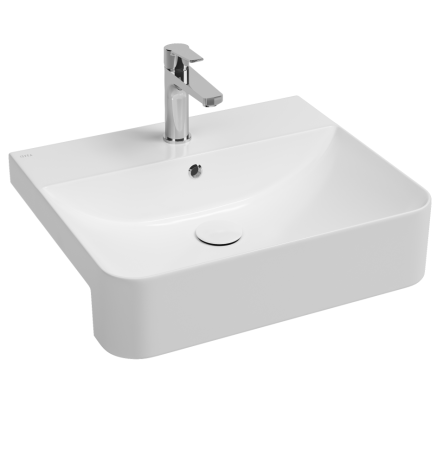 Раковина ISVEA Sott'Aqua накладная 590*490*163 1 цвет белый 10SQ51058SV