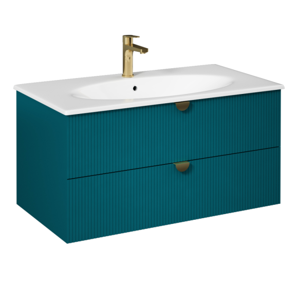 Раковина ISVEA SistemaX 10SX51101SV ультратонкая 101см цвет белый 10SX51101SV