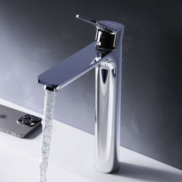 F85A92000 X-Joy Смеситель для умывальника AM.PM высокий, хром.