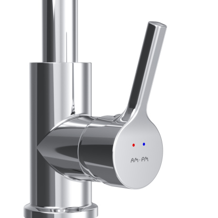 F85B02700  X-Joy S Смеситель для умывальника AM.PM с поворотным изливом, хром