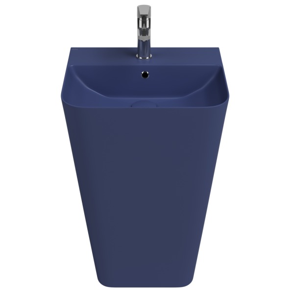 Раковина ISVEA Sott'Aqua напольная 500*420*830 цвет синий матовый 10SQ37001SV-2Z